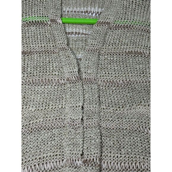 EDC Women’s Bohemian Knit Open Front Cardigan Tan Size S - Picture 7 of 14